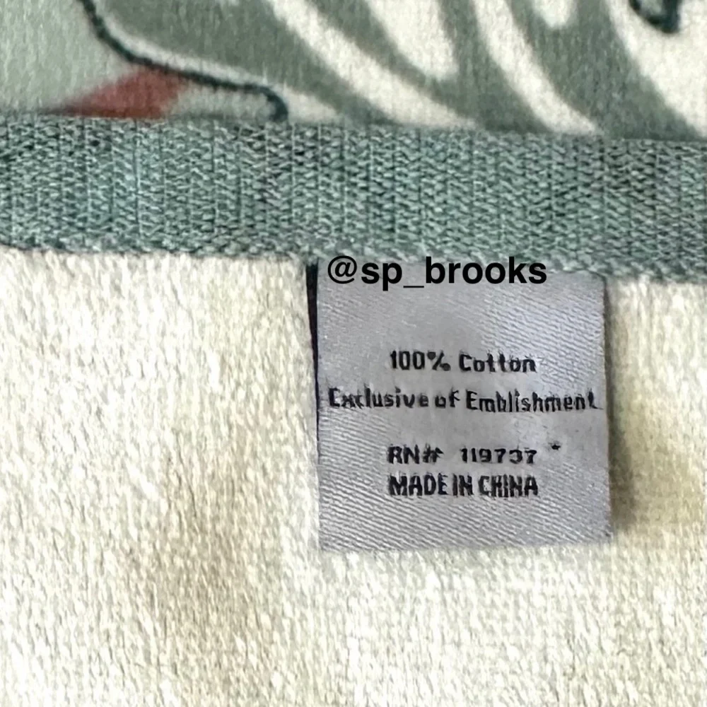 🎁2PC Morris & Co. Bath Towels - Hyacinth Pattern - 100% Cotton Bath Towels